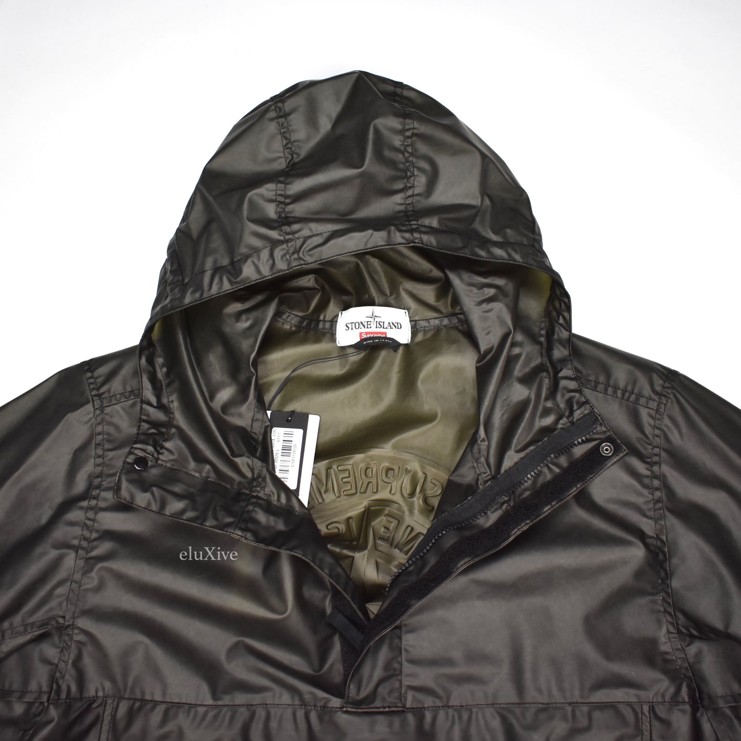 Supreme x Stone Island - Poly Cover Anorak (Black)