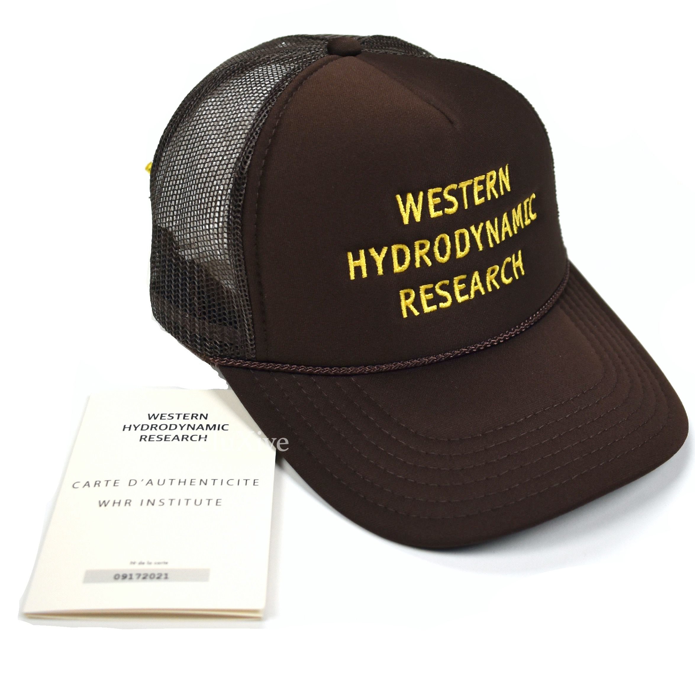 Western Hydrodynamic Research - WHR Promotional Trucker Hat (Brown