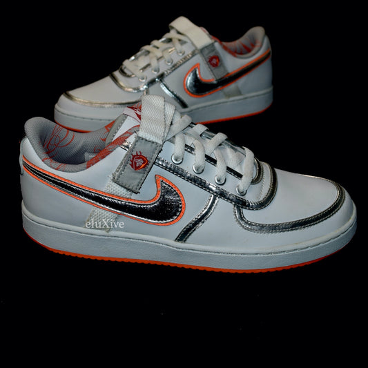 Nike - Vandal Low (White/Silver/Orange)