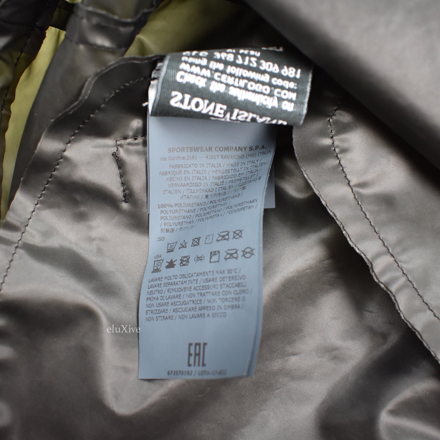 Supreme x Stone Island - Poly Cover Anorak (Black)
