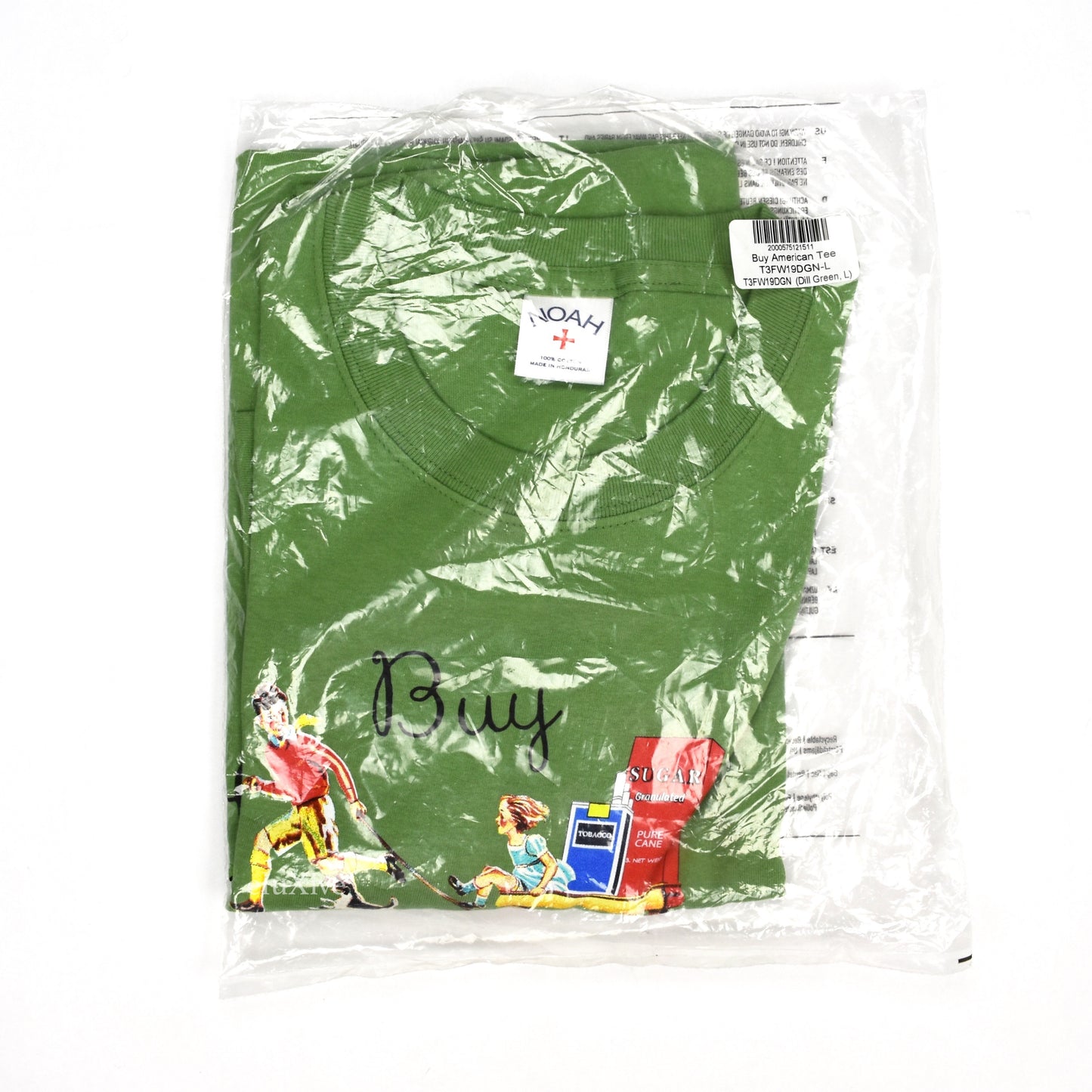 Noah - Buy American T-Shirt (Dill Green)