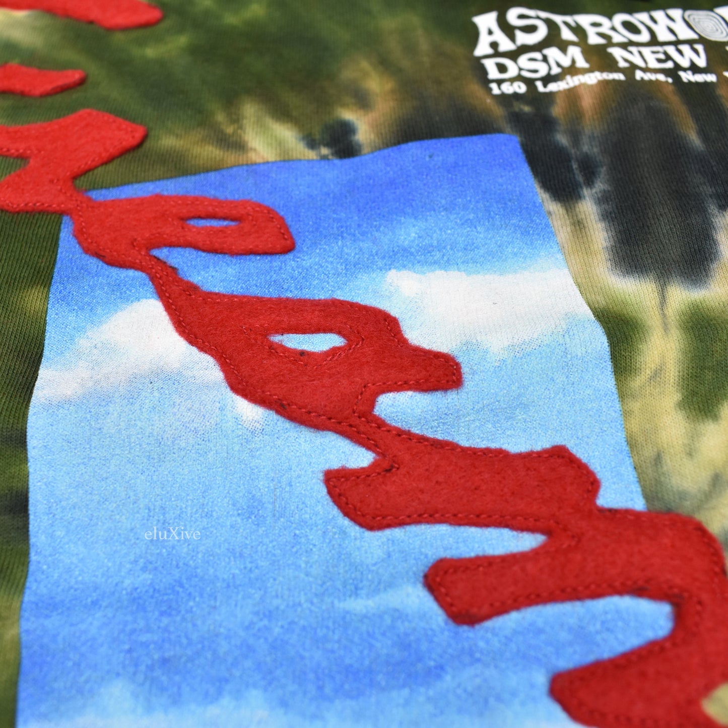 Travis Scott x DSM - Astroworld 'Screamer' Logo Tie-Dye Shirt