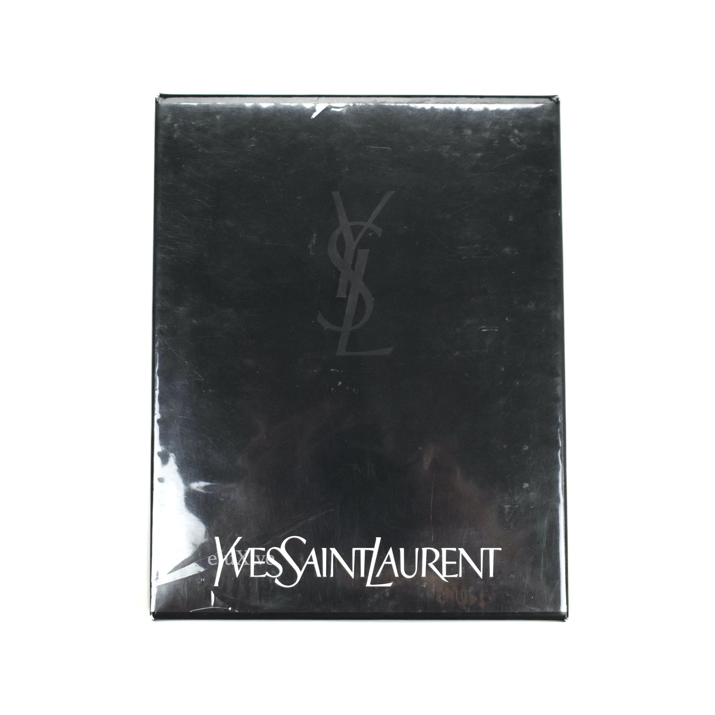 Yves Saint Laurent - Blue Logo Square Pattern Hand Towel (Medium)