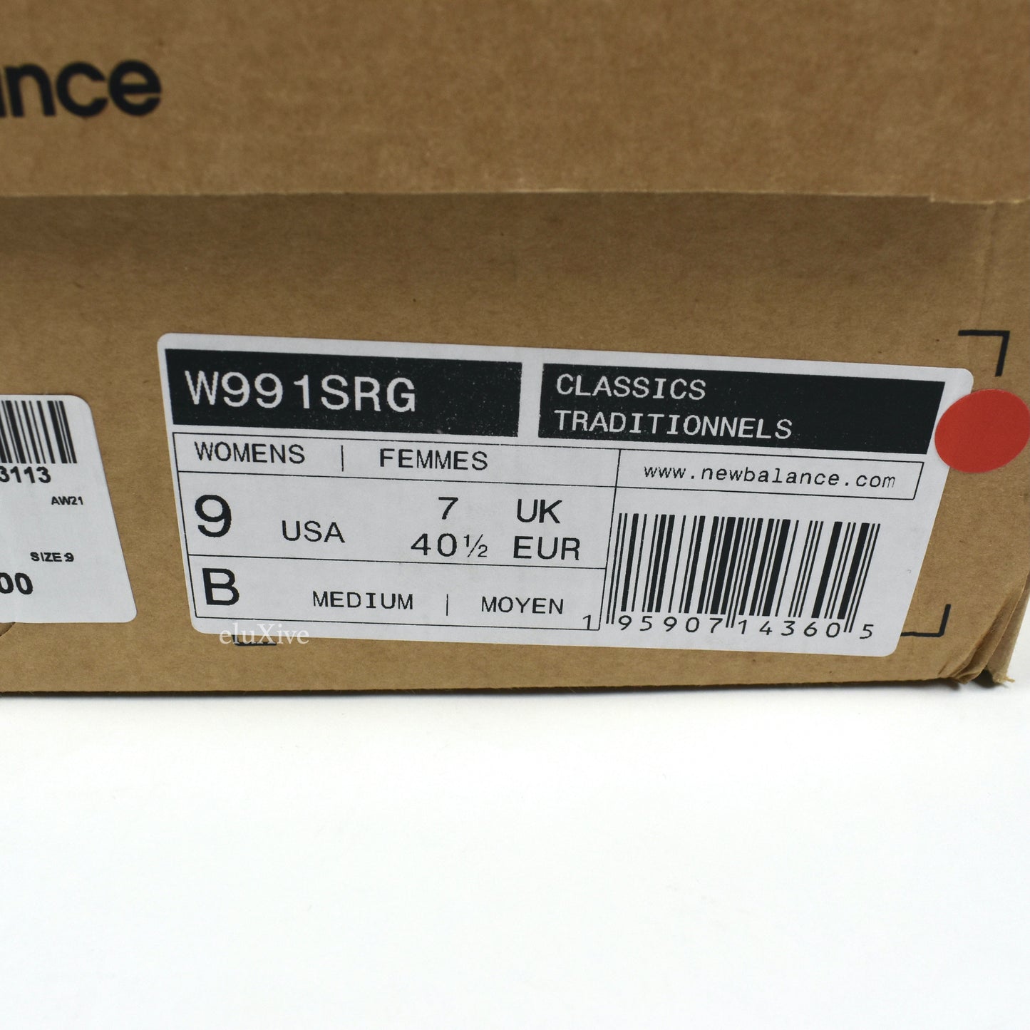 New Balance x Stray Rats - 991 Made in UK Sneakers (Purple/Brown)