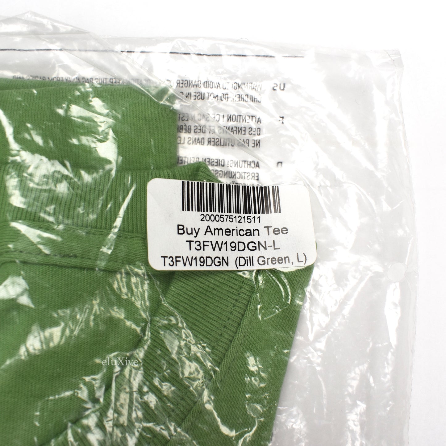 Noah - Buy American T-Shirt (Dill Green)