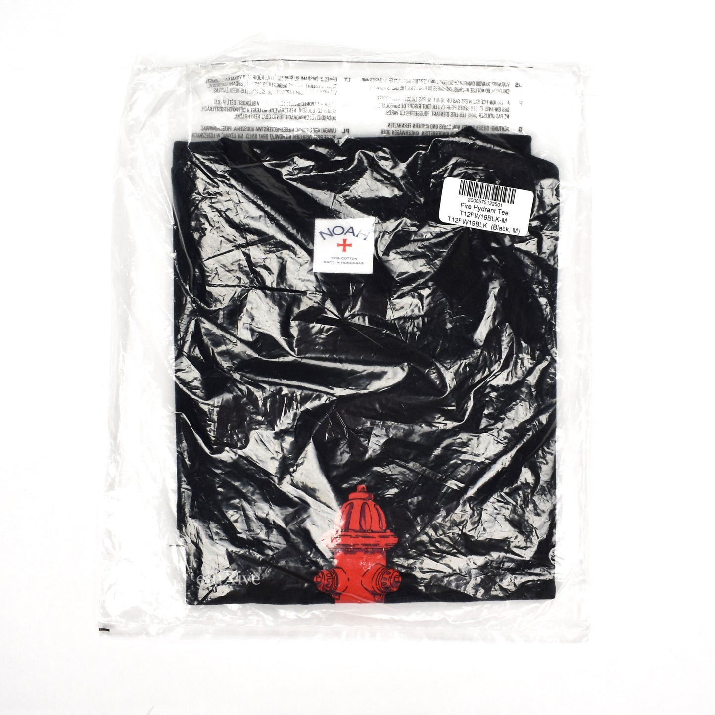 Noah - Fire Hydrant Logo T-Shirt (Black)