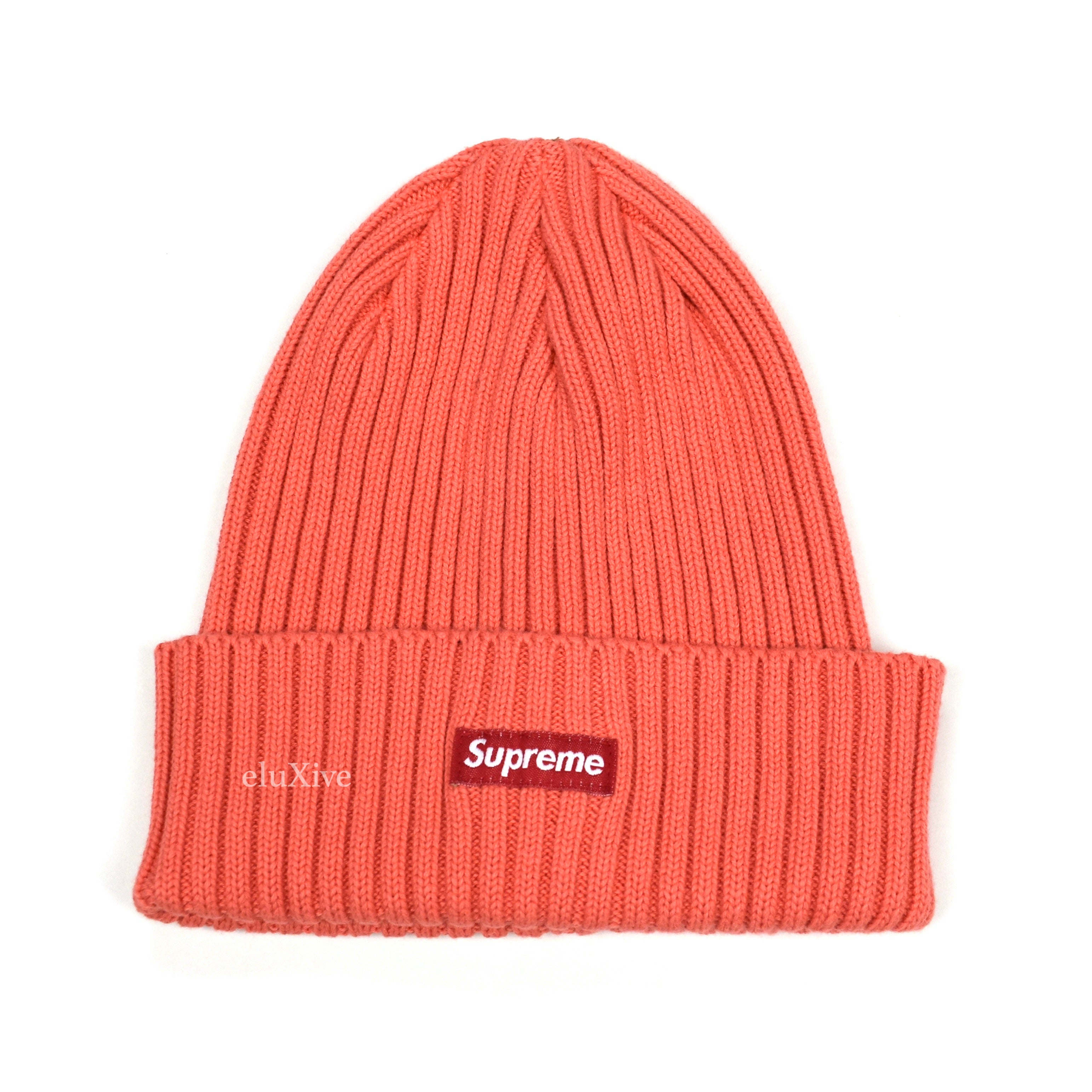 Box logo hat Supreme Red size L International in Cotton - 32128681