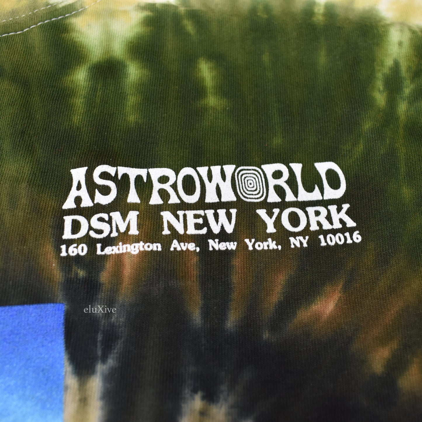 Travis Scott x DSM - Astroworld 'Screamer' Logo Tie-Dye Shirt