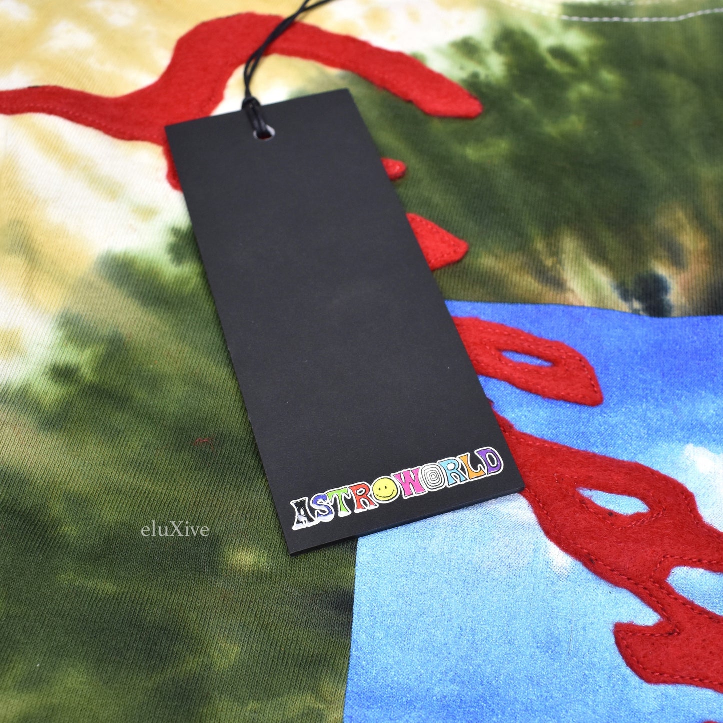 Travis Scott x DSM - Astroworld 'Screamer' Logo Tie-Dye Shirt