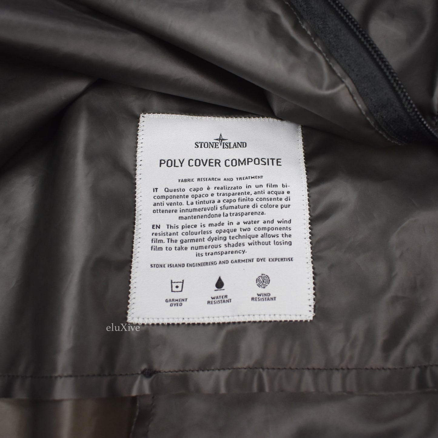Supreme x Stone Island - Poly Cover Anorak (Black)