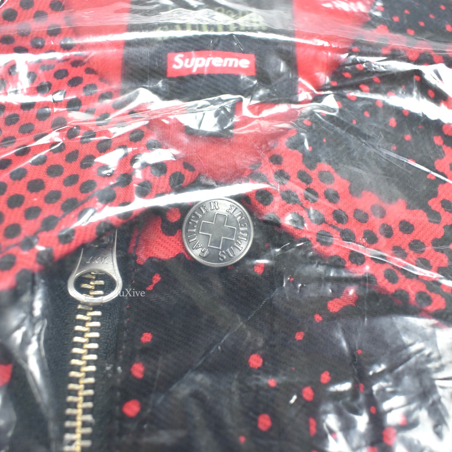 Supreme x Jean Paul Gaultier - Fuck Racism Trucker Jacket (Red)