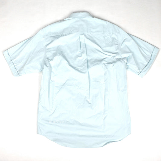 Gucci - Light Blue G.G. Logo S/S Button Down Shirt