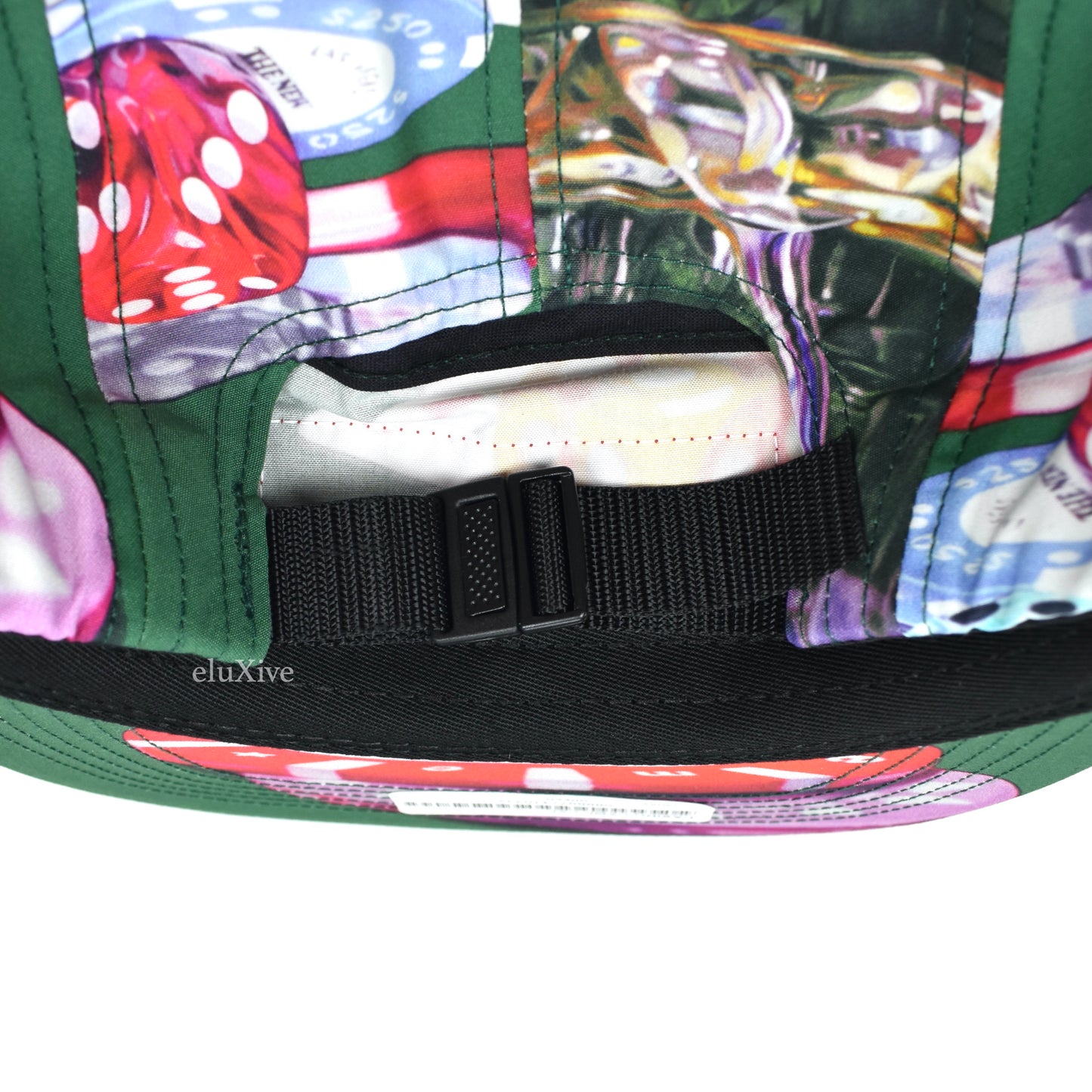 Supreme - Casino Print Box Logo Hat (Green)