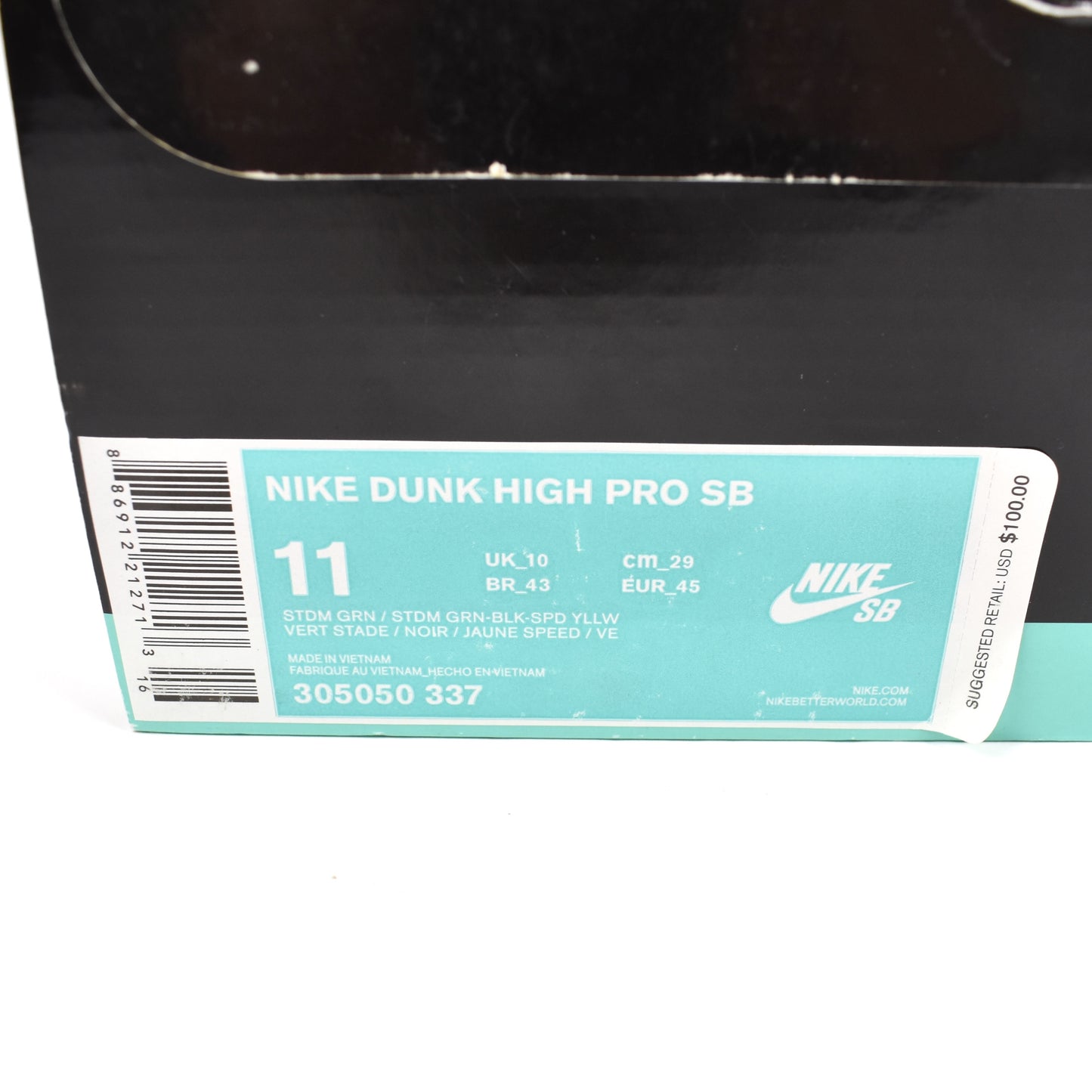 Nike - Dunk High Pro SB 'Oakland Athletics'