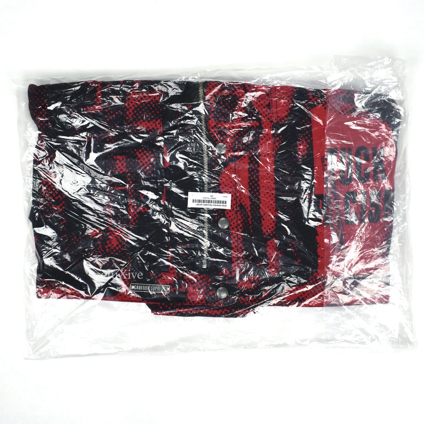 Supreme x Jean Paul Gaultier - Fuck Racism Trucker Jacket (Red)