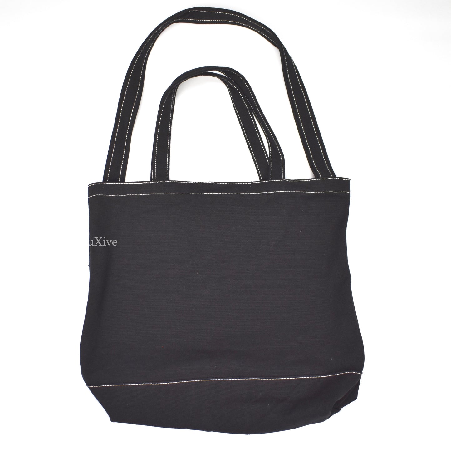 Undercover - Black Apple Logo Tote Bag