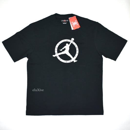 Nike x Off-White - Jordan 2 Logo Embroidered T-Shirt (Black)