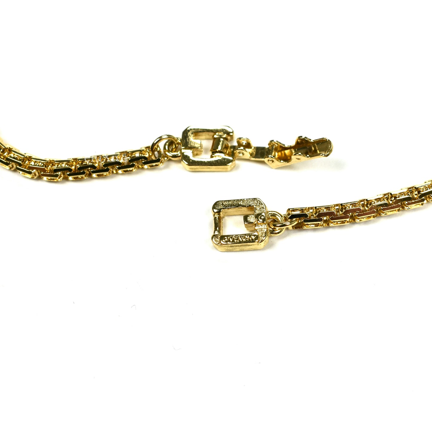Givenchy - 30" Gold Box Chain Necklace