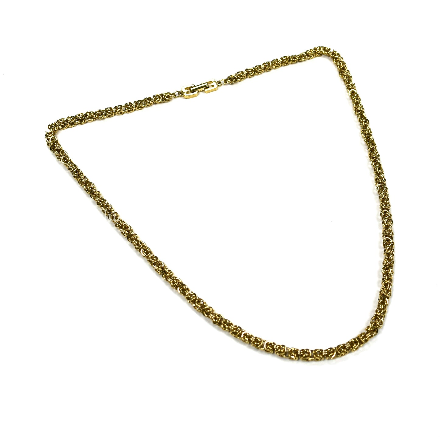 Givenchy - 23.5" Gold Byzantine Chain Necklace