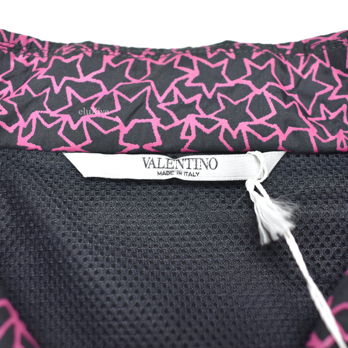 Valentino - Stars Print Nylon Coach's Jacket
