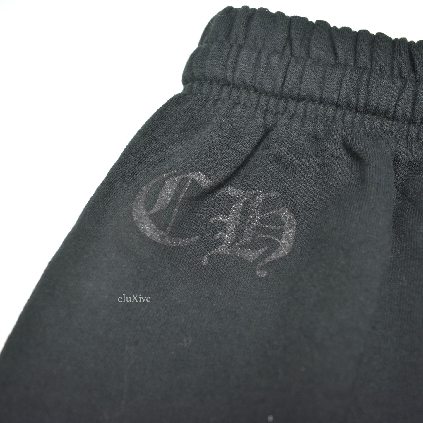 Chrome Hearts - Black Logo Print Sweatpants