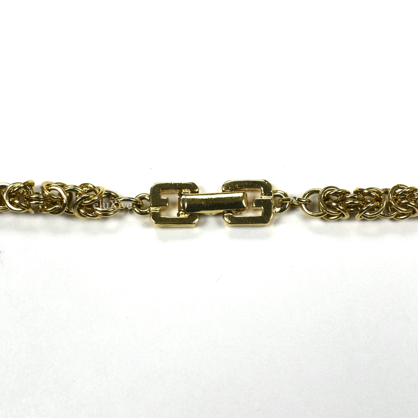 Givenchy - 23.5" Gold Byzantine Chain Necklace