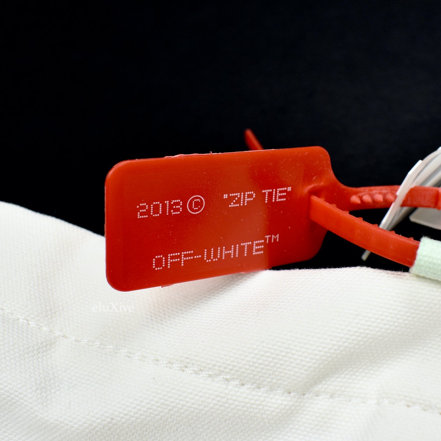 Off-White - Empty Gallery Logo Canvas Tote Bag