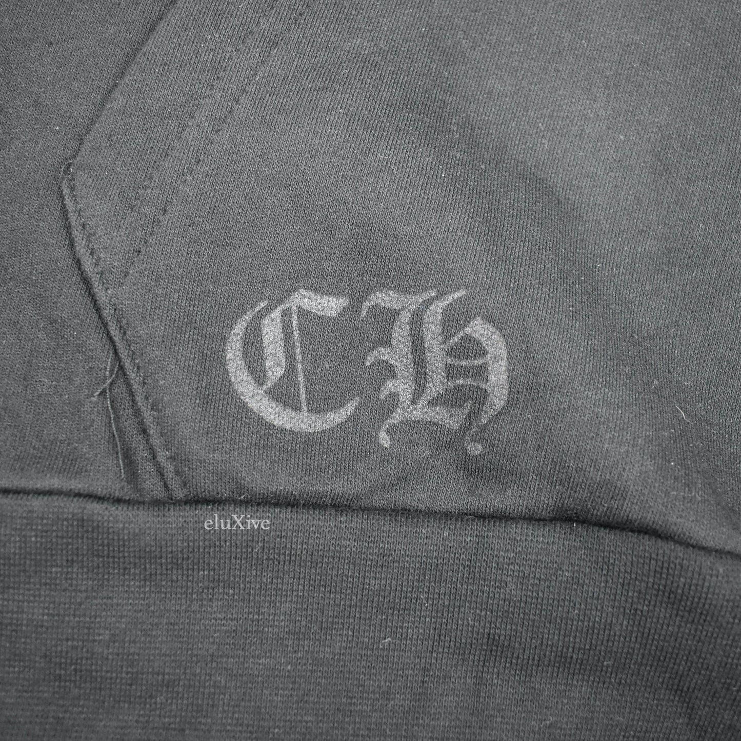 Chrome Hearts - Black Multicolor Horseshoe Logo Hoodie