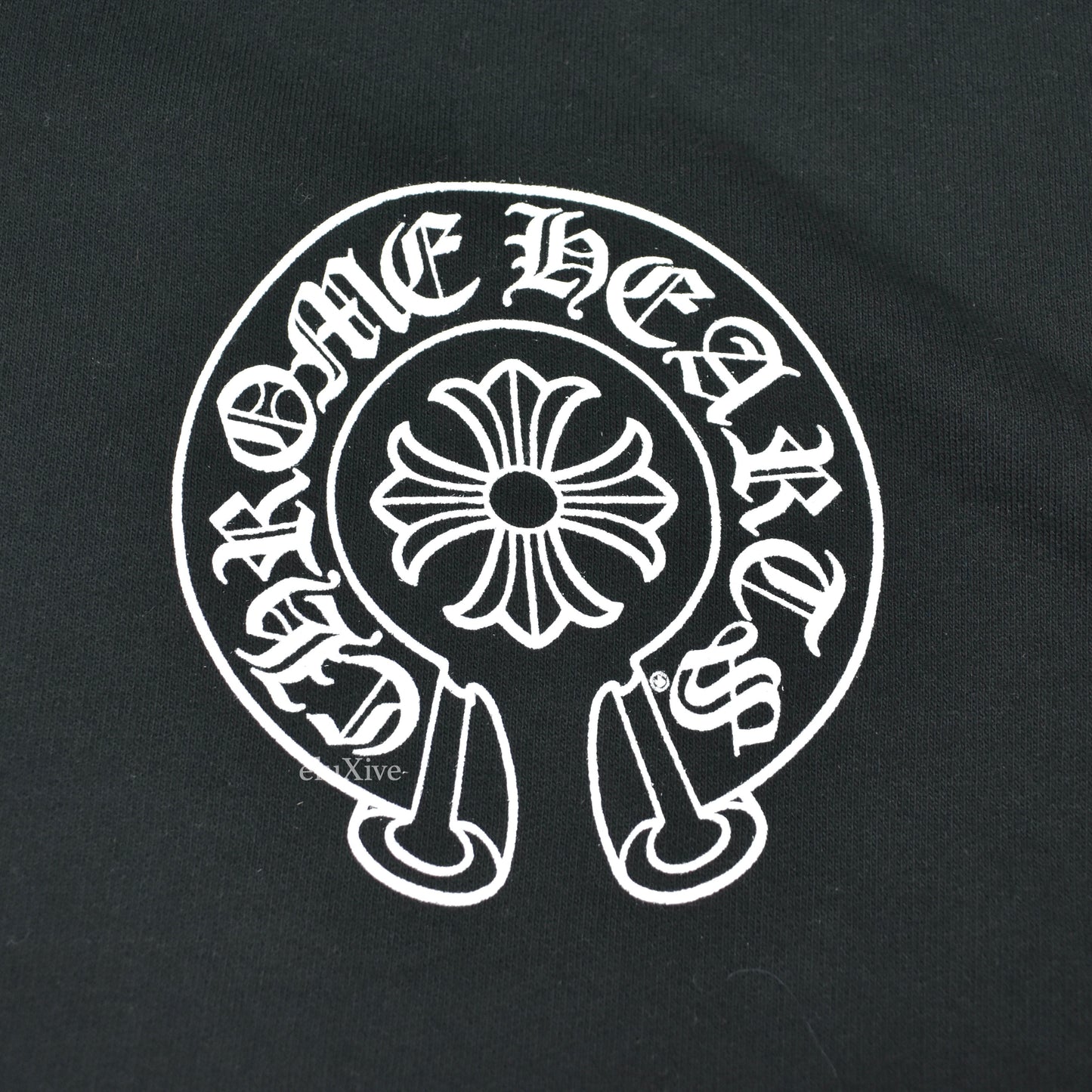 Chrome Hearts - Black Multicolor Horseshoe Logo Hoodie