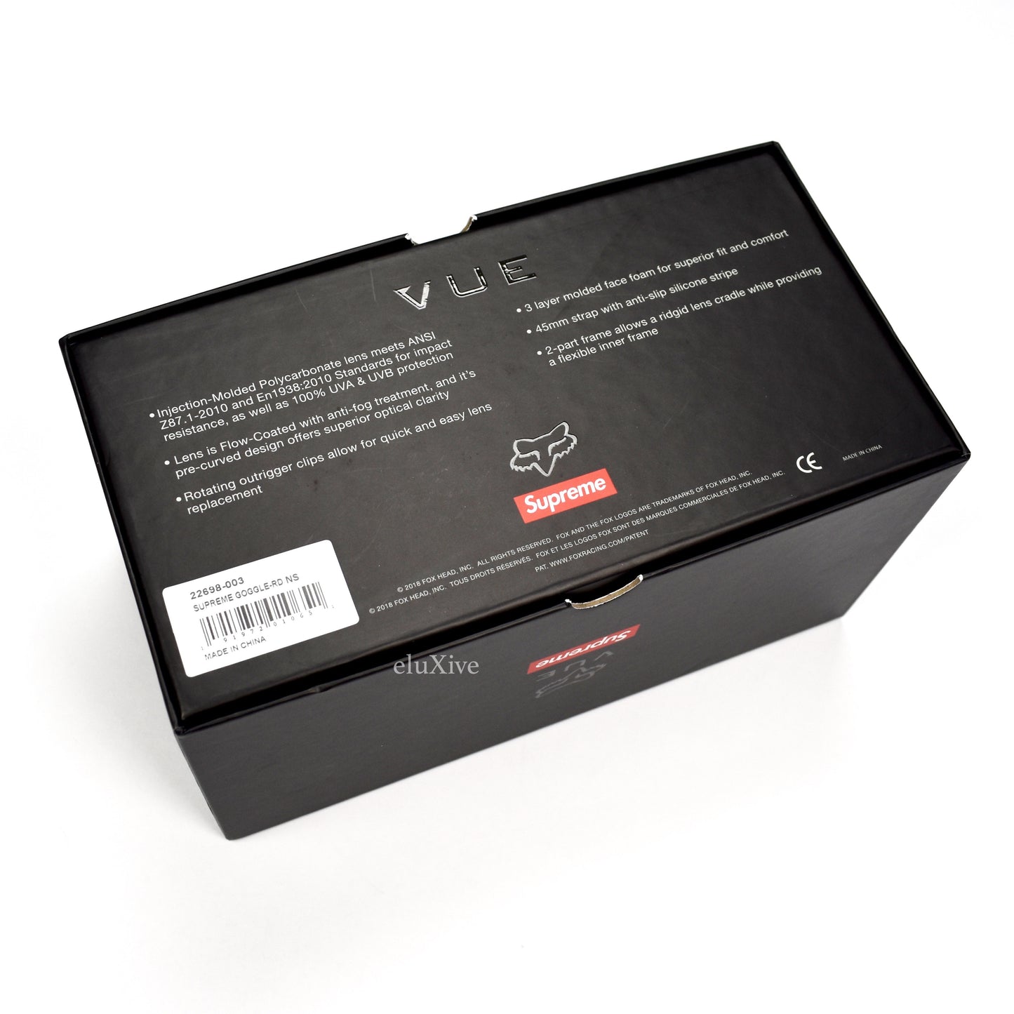 Supreme x Fox Racing - Red Box Logo Goggles