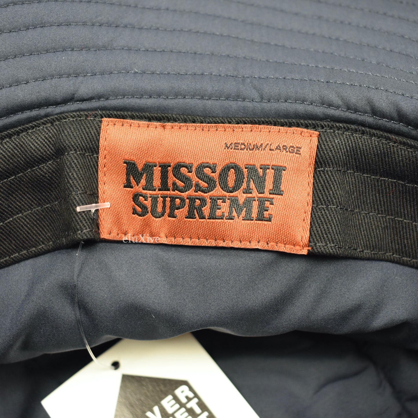 Supreme x Missoni - Multicolor Knit Logo Bucket Hat