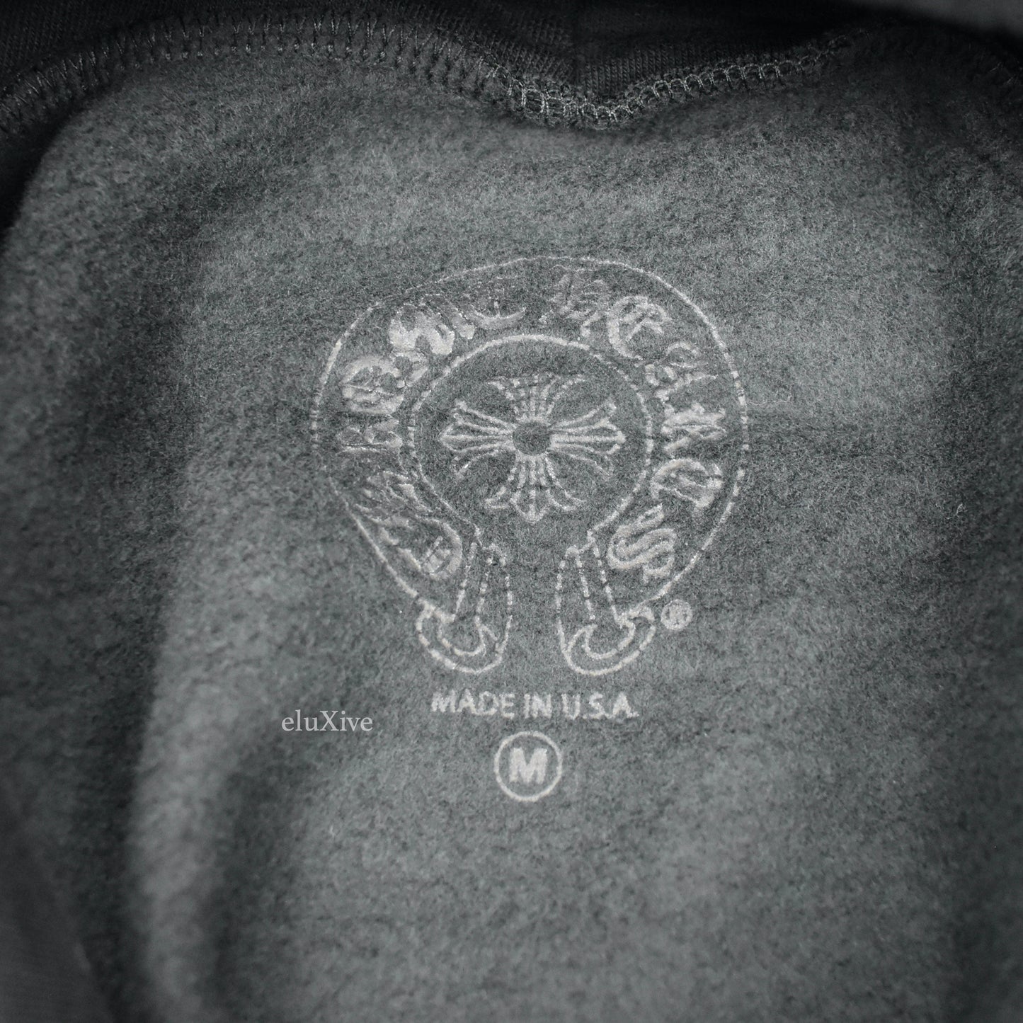 Chrome Hearts - Black Multicolor Horseshoe Logo Hoodie