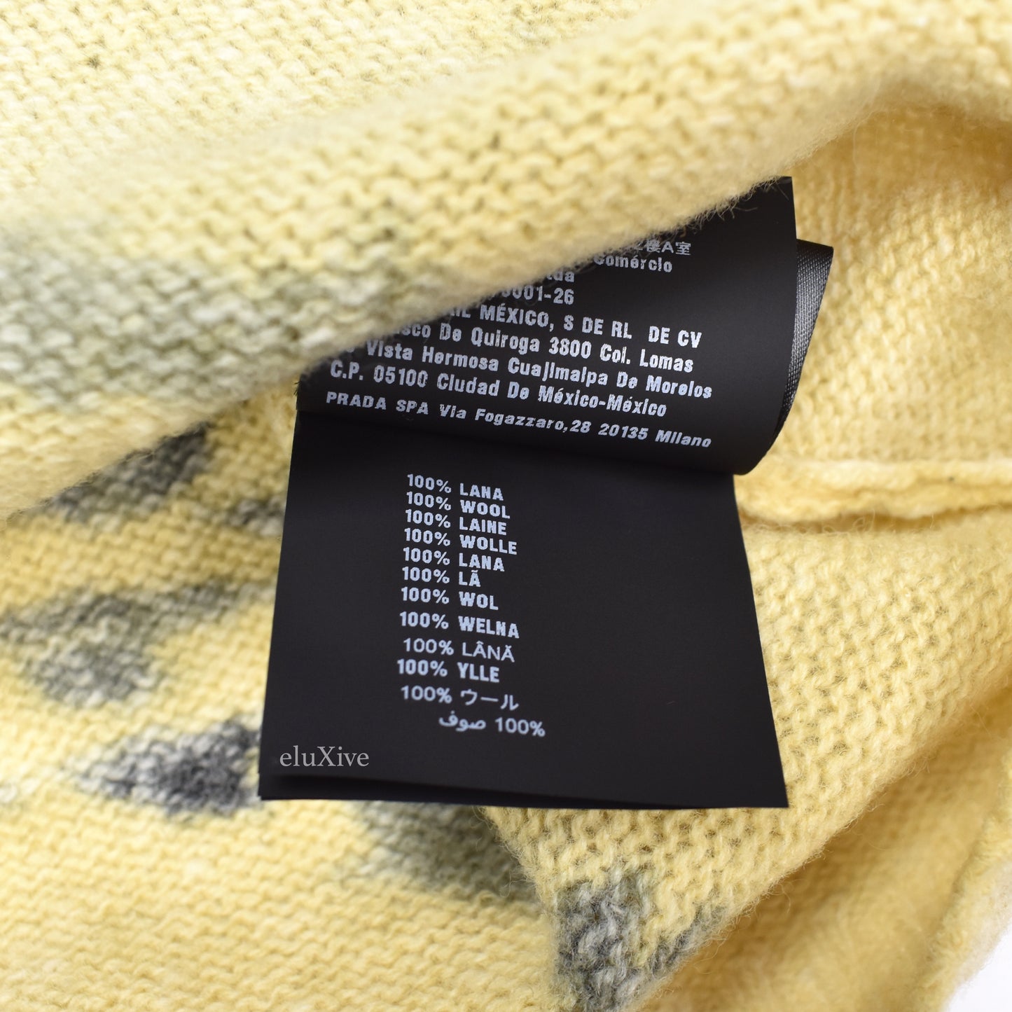Prada - Village Print Wool Sweater