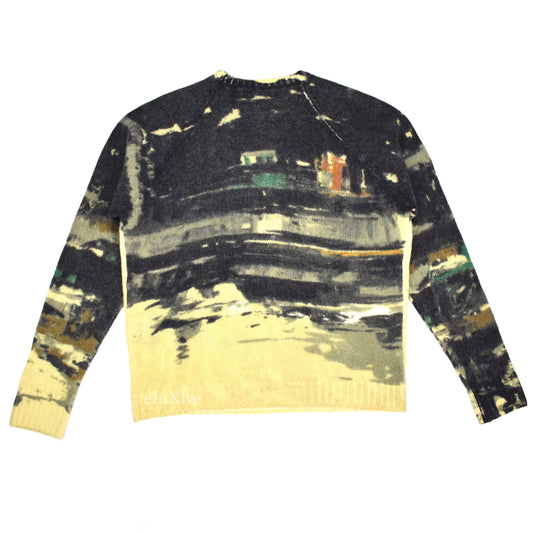 Prada - Village Print Wool Sweater
