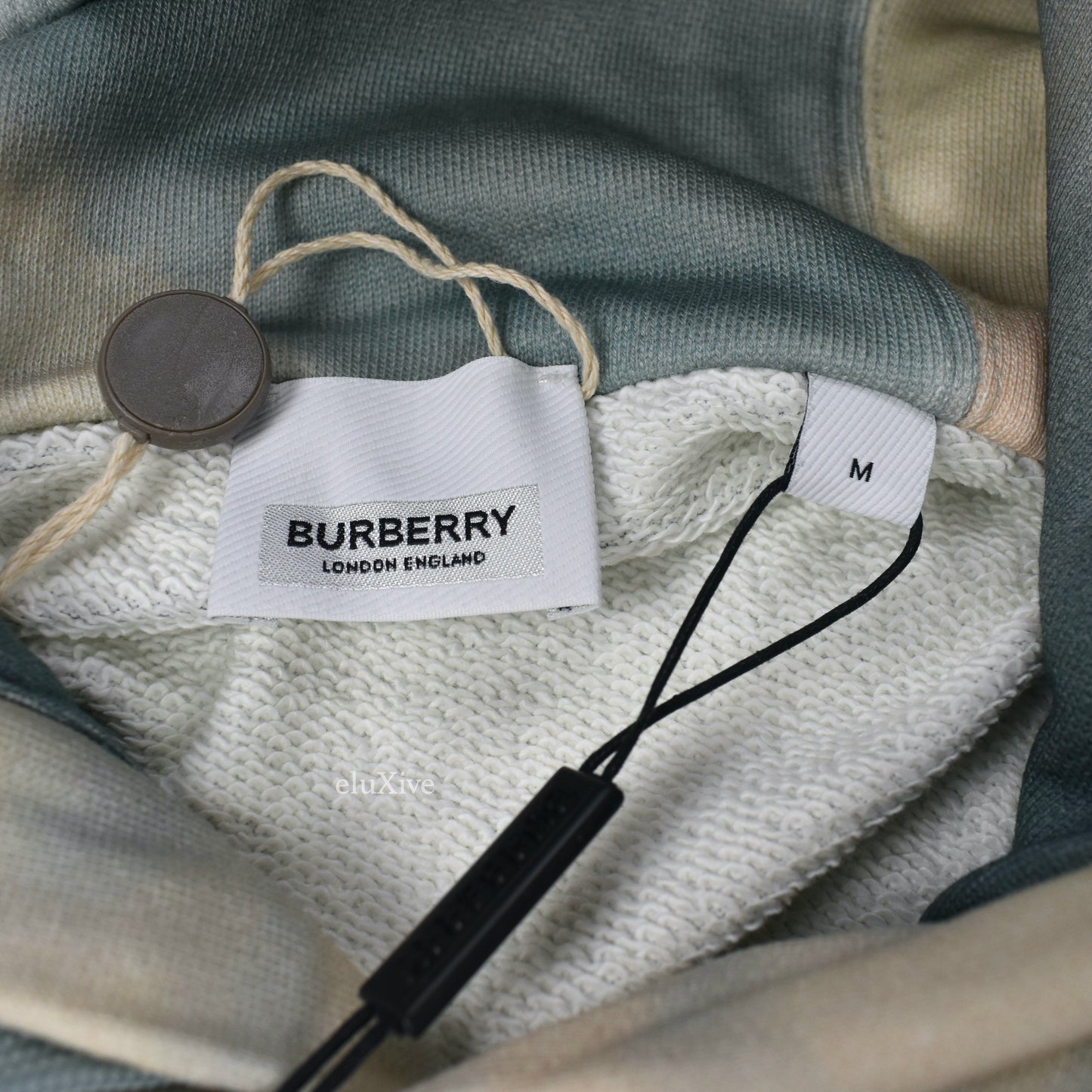 Burberry - Wave Print Sea Tape Hoodie