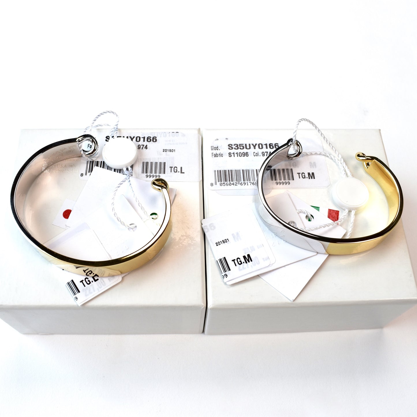 Maison Margiela - Gold & Silver Split Bracelet