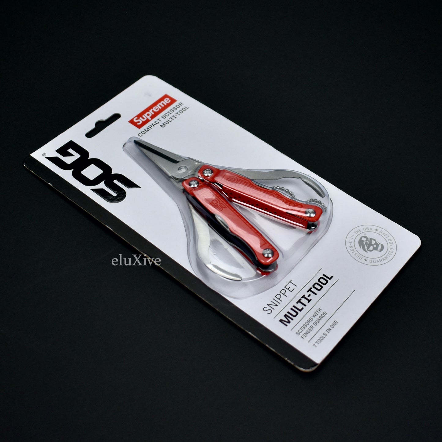 Supreme x SOG - Red Box Logo Snippet Multi Tool