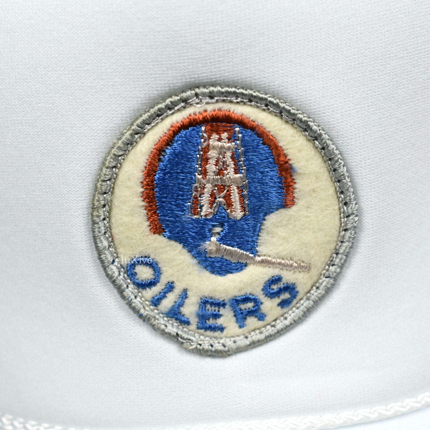 Retro - Houston Oilers 90s Vintage Patch Trucker Hat