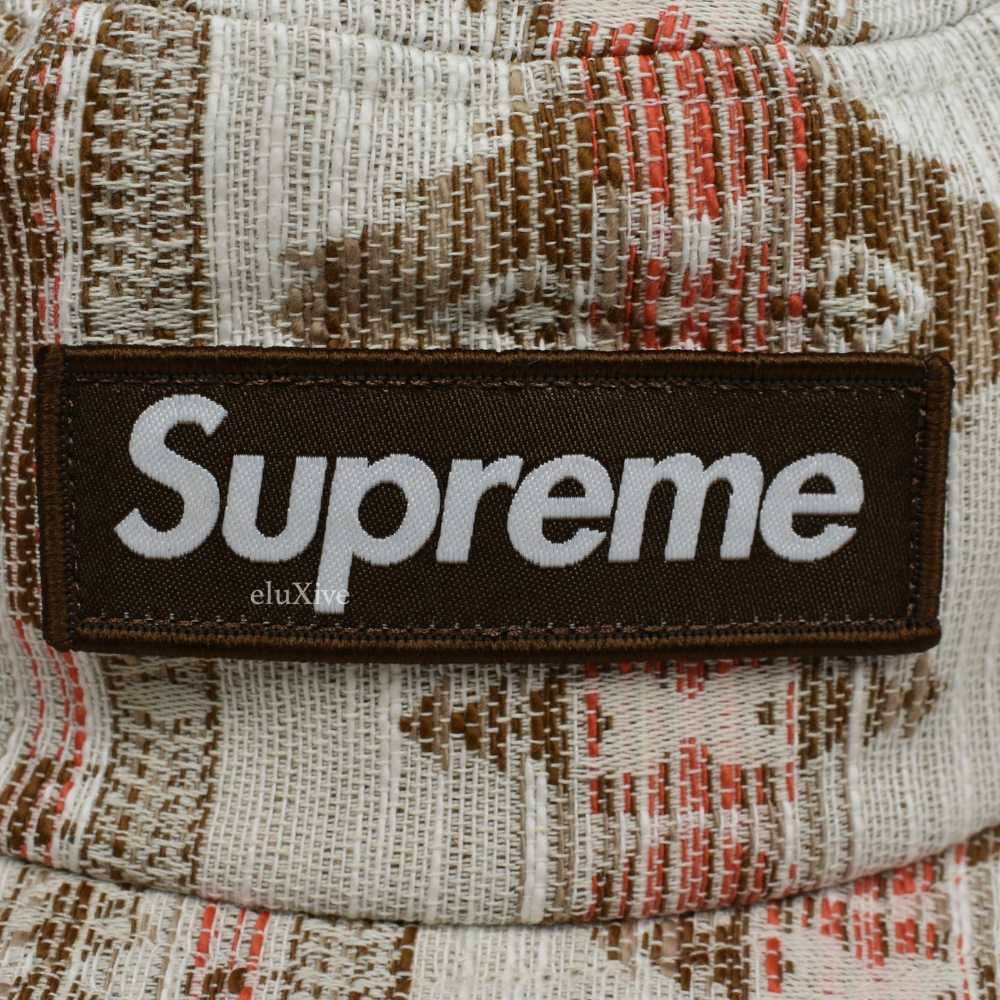 Supreme - Woven Pattern Box Logo Boonie Bucket Hat