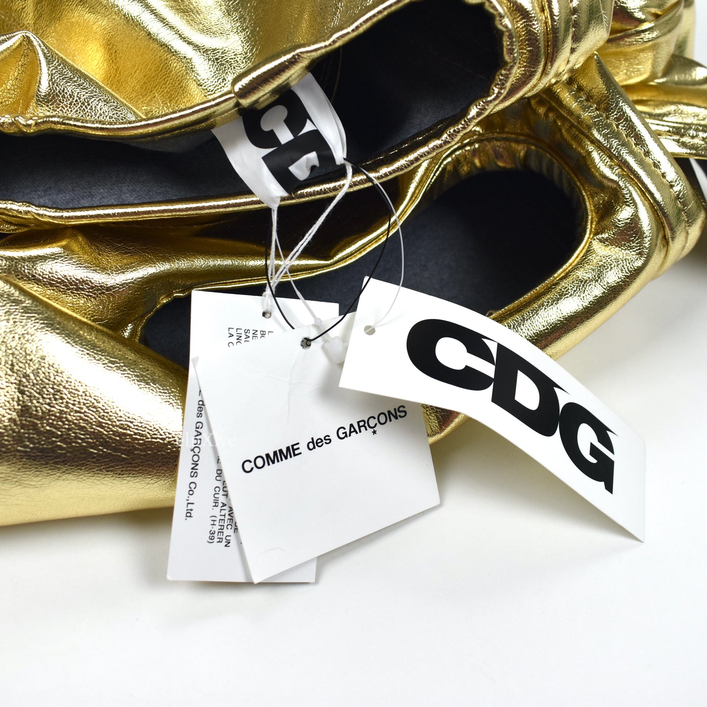 Comme des Garcons - Metallic Gold Candy Wrapper Bag