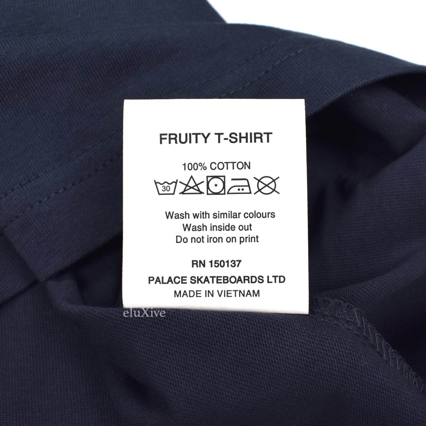 Palace - Fruity Strawberry Logo Print T-Shirt (Navy)
