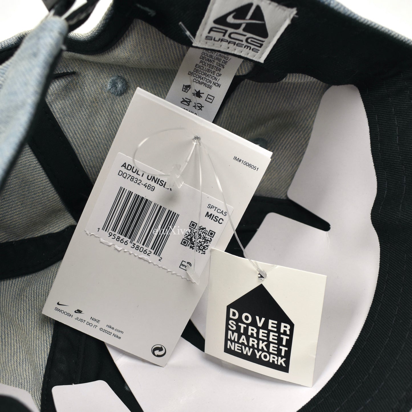 Supreme x Nike - ACG Logo Denim Hat (Blue)