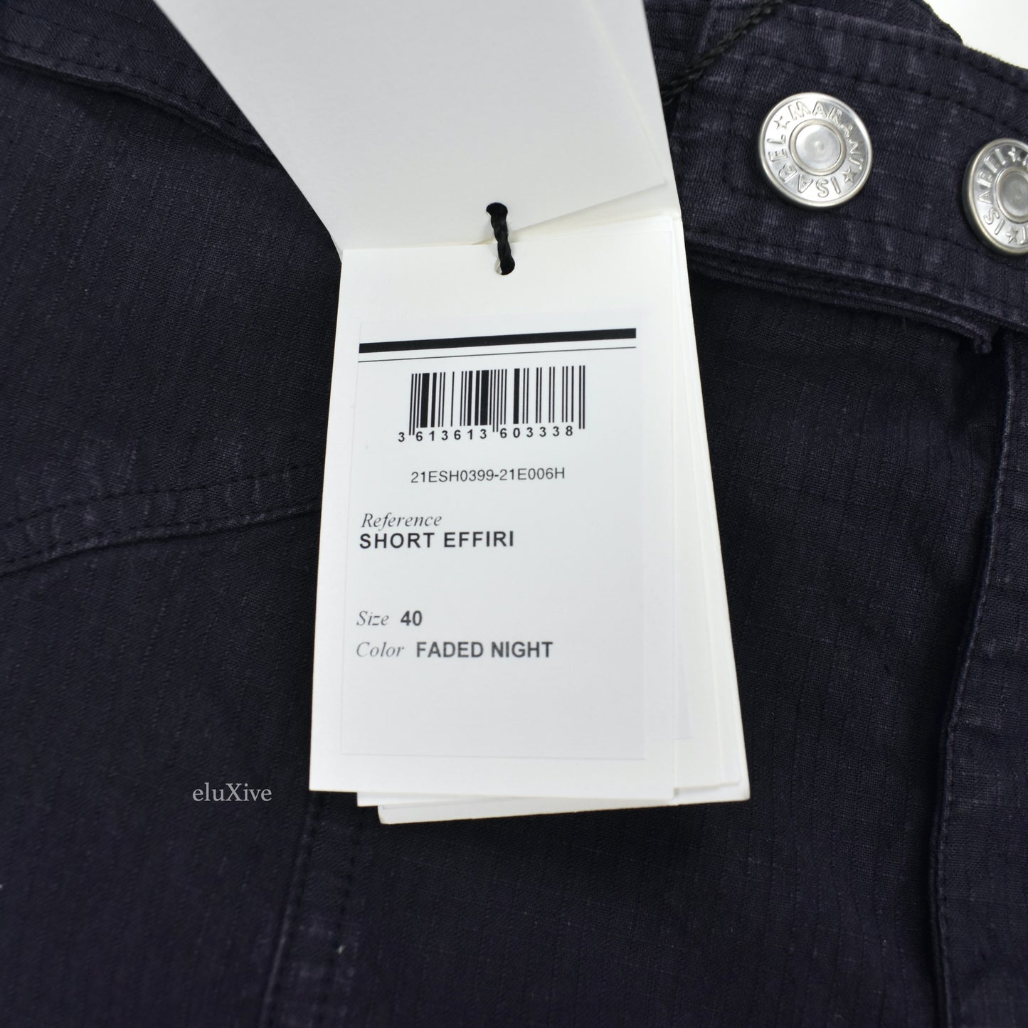 Isabel Marant - Navy Ripstop Effiri Shorts