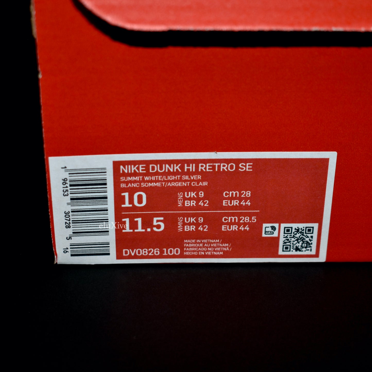 Nike - Dunk High Retro SE 'Tartan Plaid' (White/Silver)