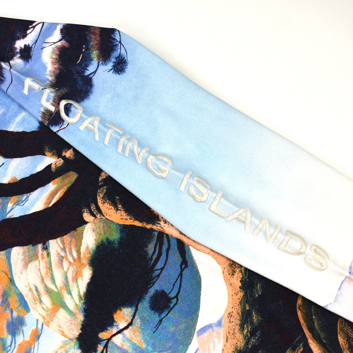 Valentino - Floating Islands Surrealist Print Viscose Sweater