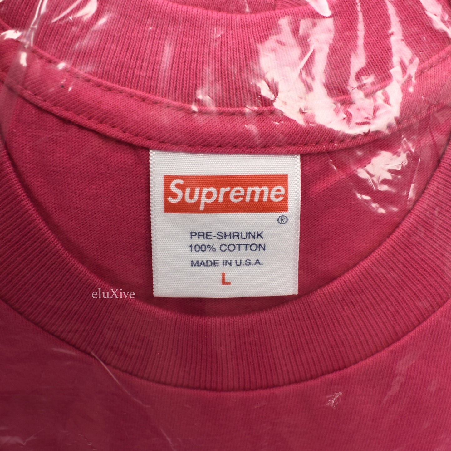 Supreme - Payphone Logo T-Shirt (Pink)