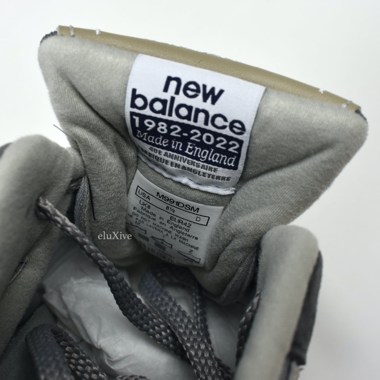 Nike x DSM - 991 Made In UK 40th Anniversary Sneakers (Gray)