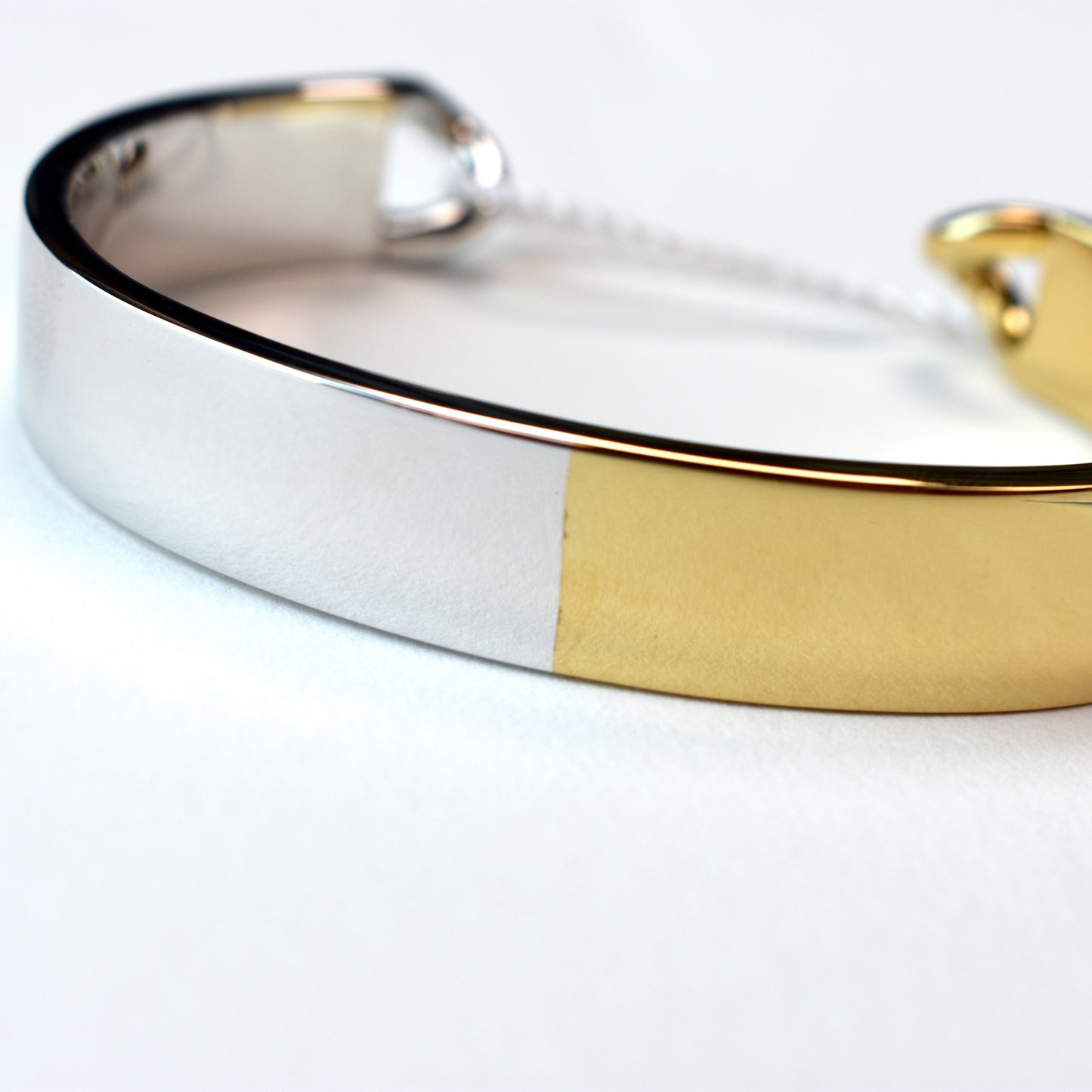 Maison Margiela - Gold & Silver Split Bracelet