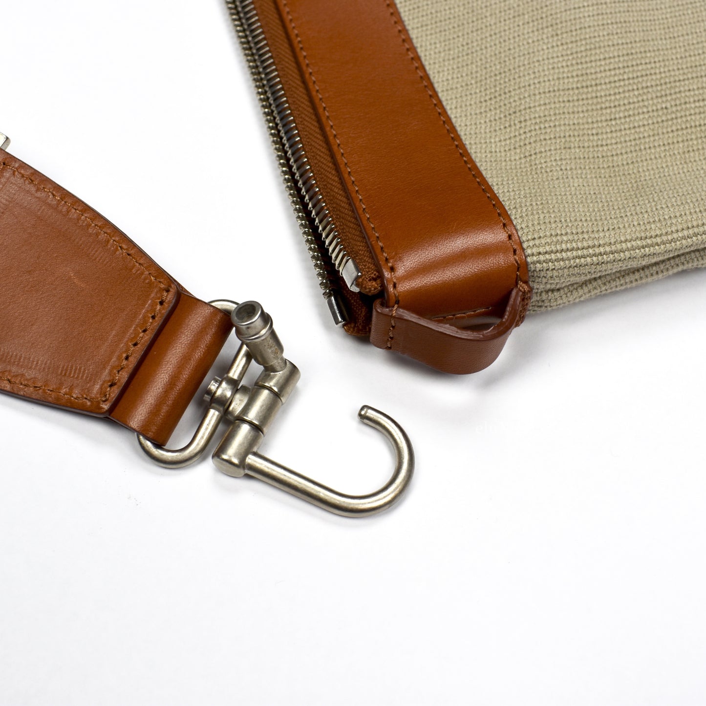 Maison Margiela - Beige Canvas & Leather Shoulder Bag