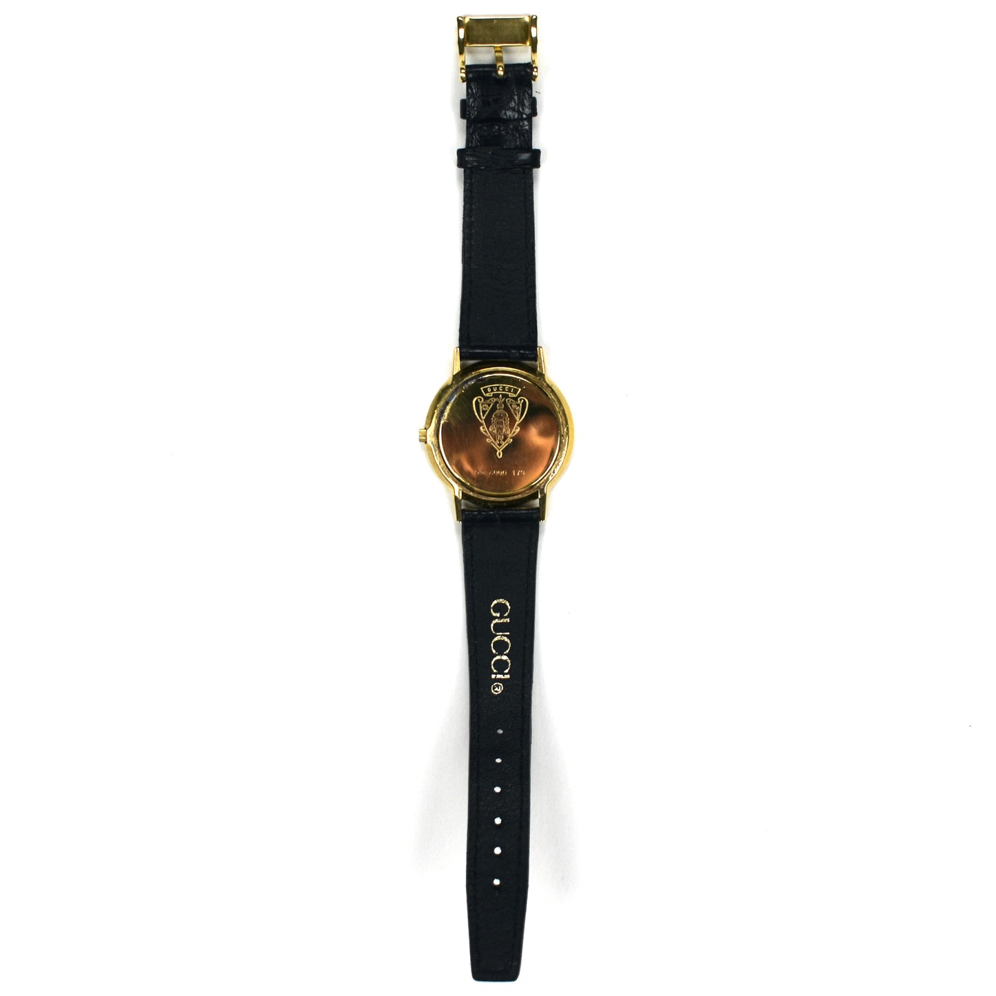 Gucci - 3000M Gold Web Dial Watch
